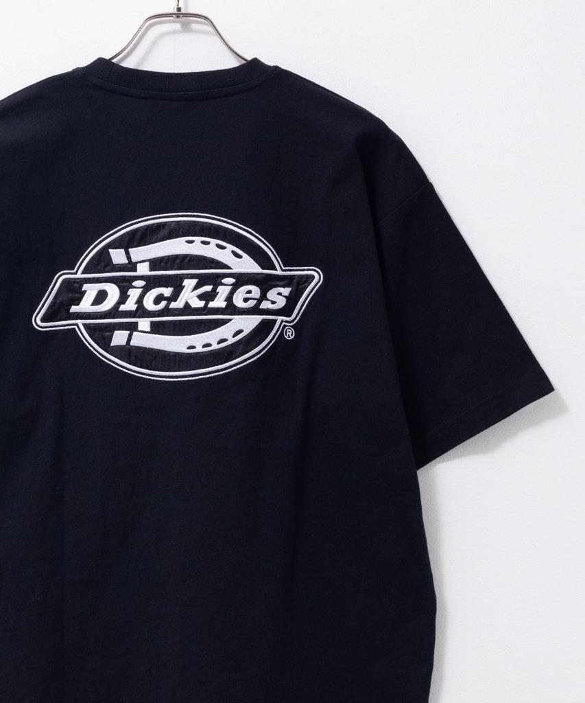 Dickies Men's Short Sleeve 100% Cotton Crew Neck T-Shirt with Logo, Beige and Print, Size M