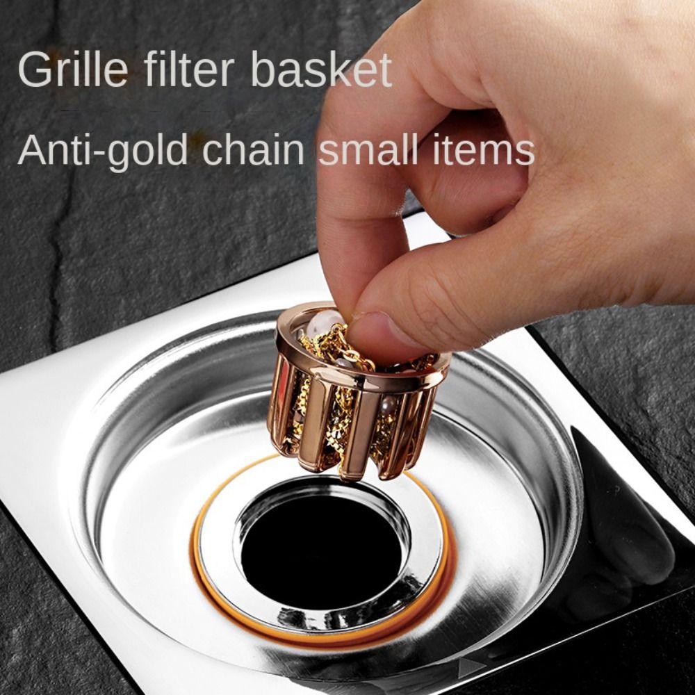 Seal Shower Drainer Insect Prevention Stopper Anti Odor One Way Valve Floor Drain Drain Cover