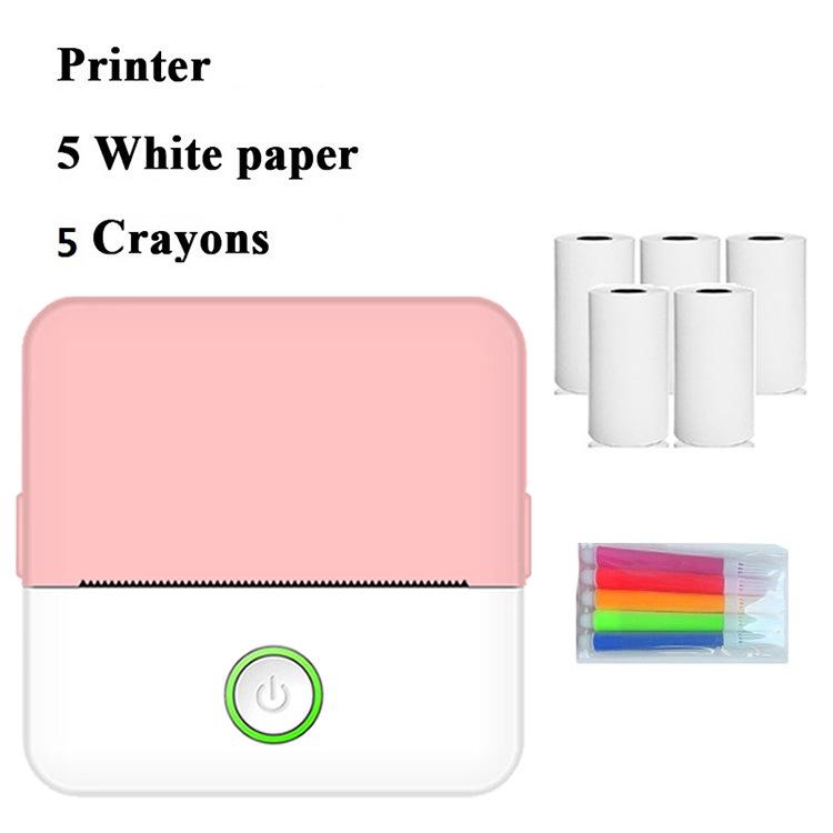 Przenośna Mini Kieszonkowa Drukarka X6 - Bluetoothowa Termiczna Drukarka do Zdjęć dla Uczniów