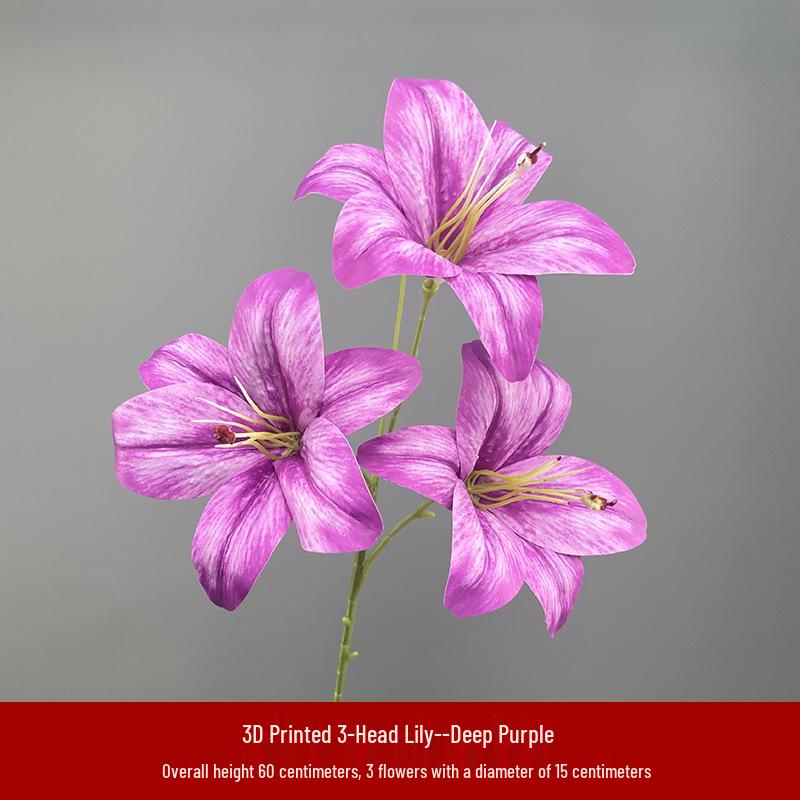 Floral Lily Print Aisle Runner: Wedding & Event Decor