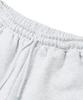Brown Bless W Tag Sweat Shorts - Ash