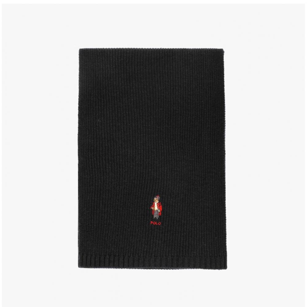 Polo Ralph Lauren Pc1300 001 Holiday Bear Knit Muffler