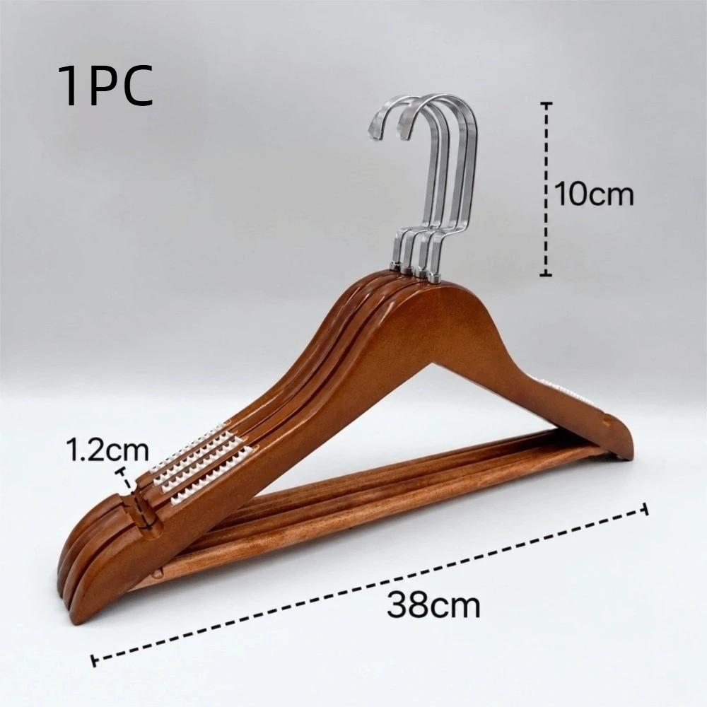 Durable Wood Hangers Swivel Hook Non-Slip Coat Hangers New Wooden Clothes Hangers For Shirts