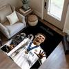 Ronaldo's Legacy Fußball Teppich Design für Spielzimmer Flur Spielzimmer Arbeitszimmer Rutschfester Teppich Anime Büro Dekor