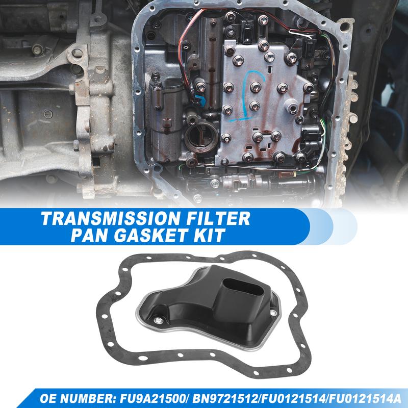UXCELL 4EAT-G G4A-EL Automatic Transmission Filter CVT Oil Cooler Filter Oil Pan Gasket for Mazda 626 2000-2002 FU9A21500