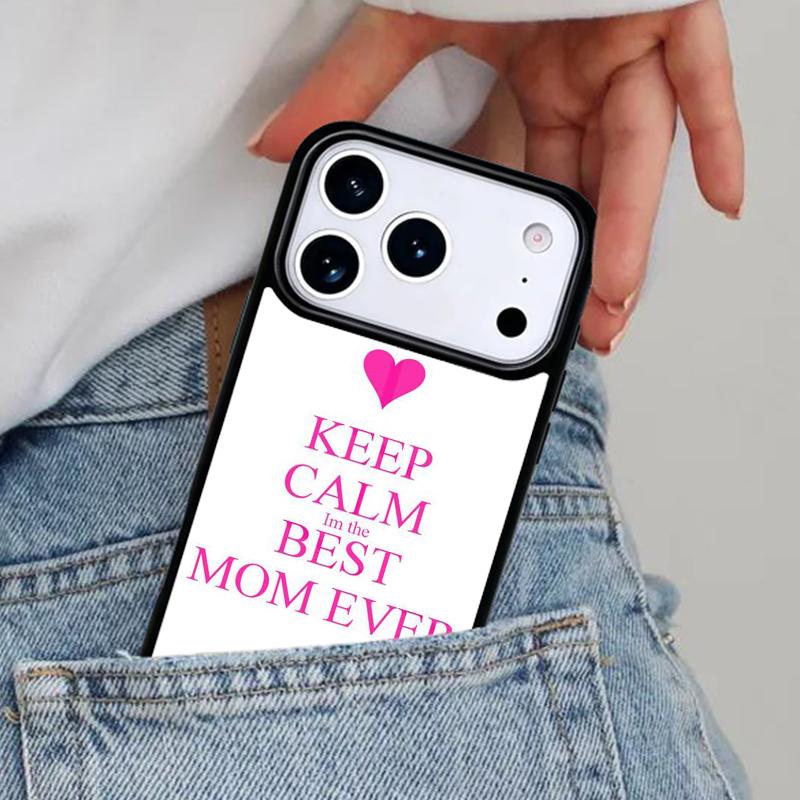 Best Mom Never Phone Case for iPhone 16e 15 14 13 12 17 Pro Max Plus Air 17pro Cover Coque