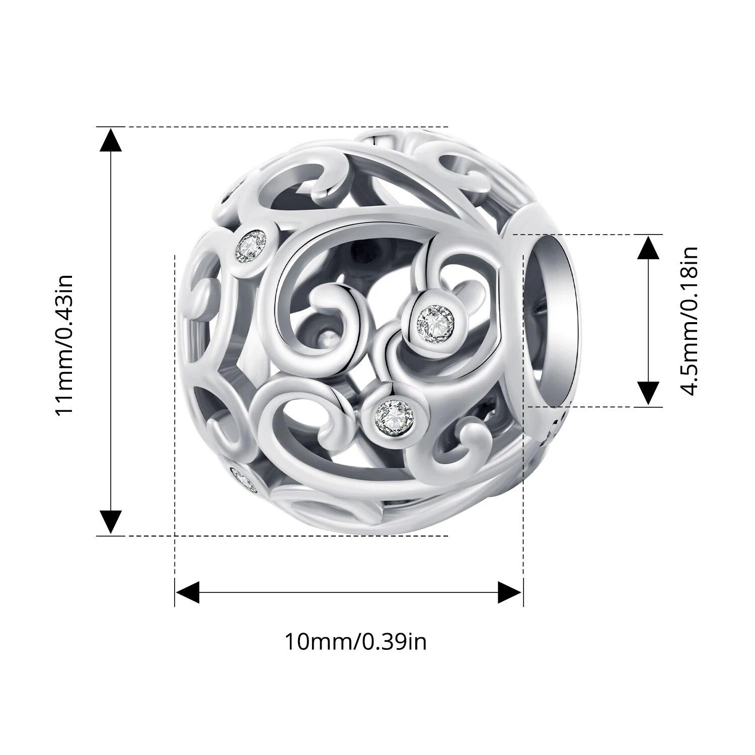 

WOSTU 925 стерлингового серебра ретро фианит листья растений шарм радуга четырехлистный клевер стопор бусины подходит оригинальный браслет розовый DIY подарок SCC2785
