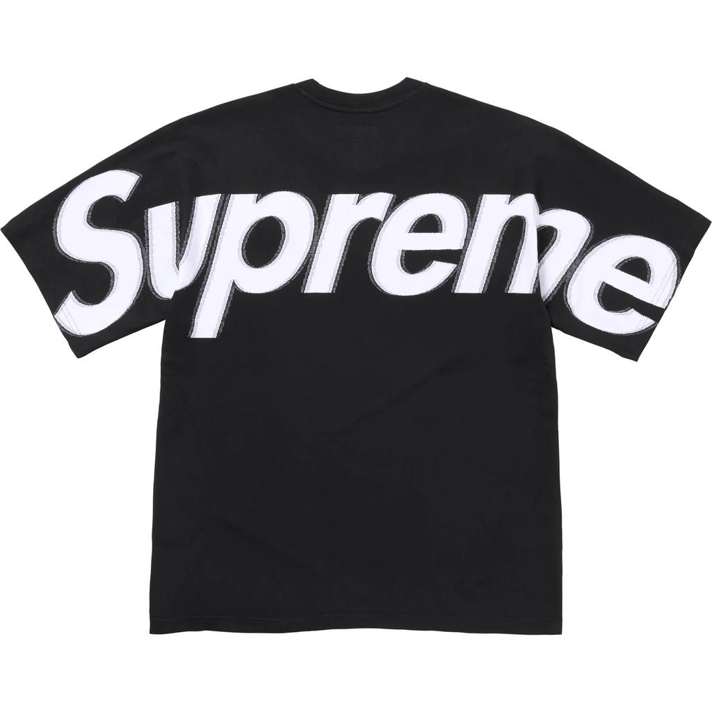 Supreme Intarsia S/S Top Black