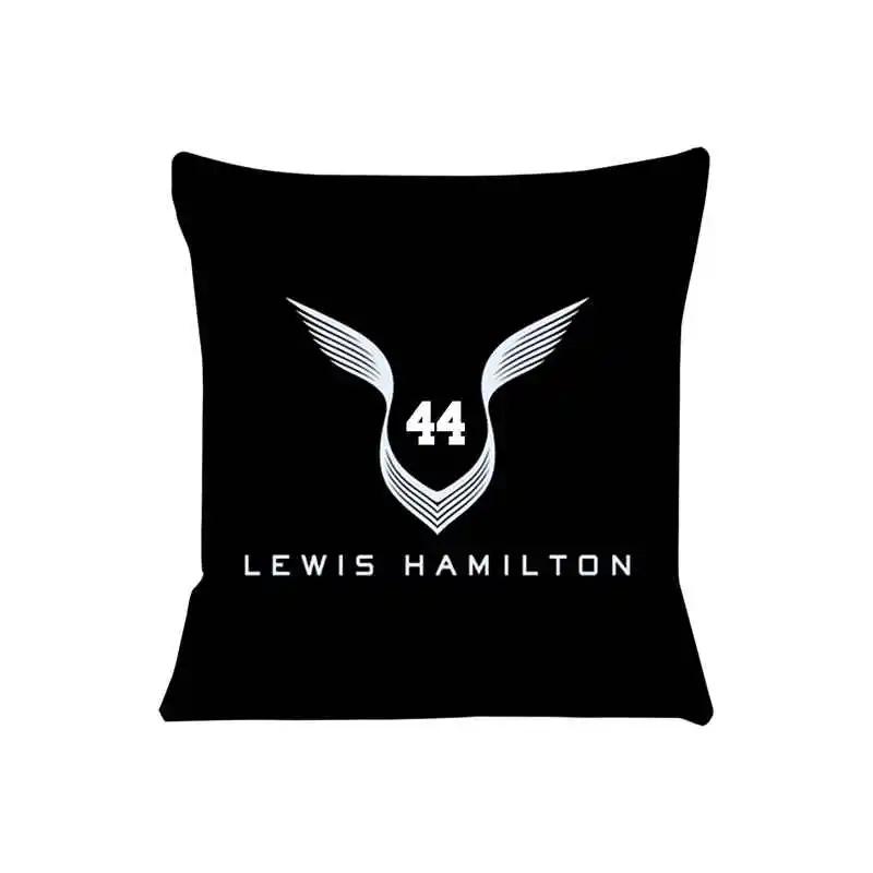 Lewis Hamilton 44 Cushion Cover for Sofa Pillow Case Cover Seat Car Throw Pillowcase 45X45cm For Home Decorative SJ-648