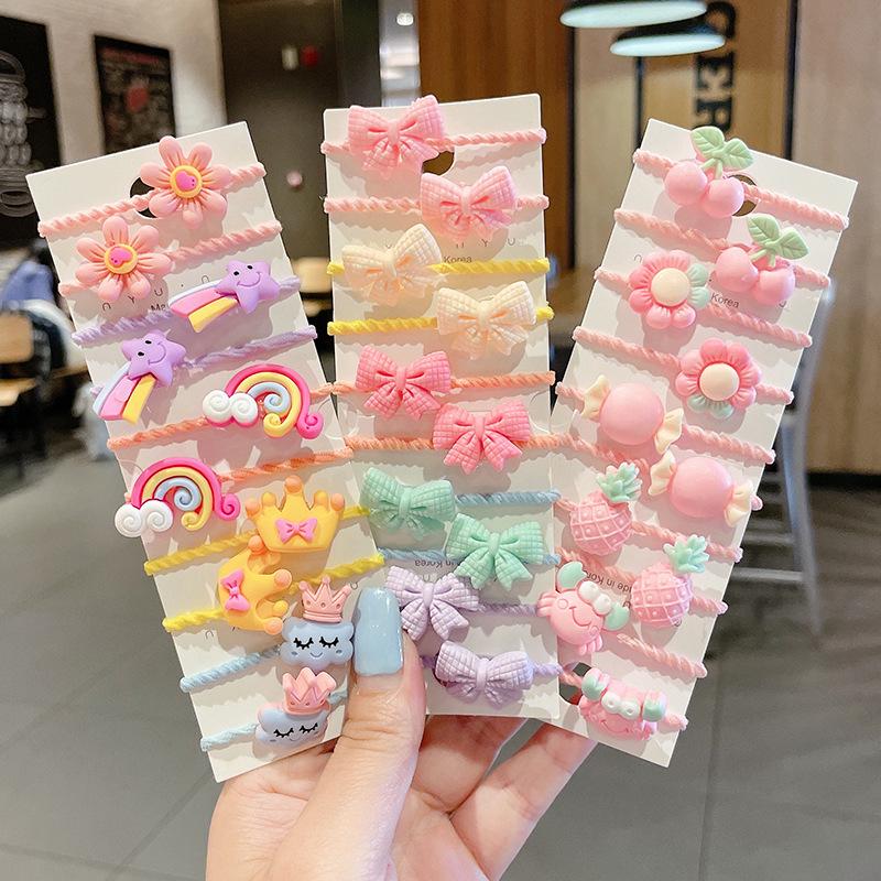 Rubber Band Girl Hair Tie - Cute, No-Damage, Small-Size Baby Headwear 2025