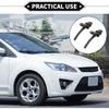 2 Pcs Windshield Washer Nozzle Compatible for Ford for Ranger 2014-2023, ABS Black Front Windshield Spray Nozzles Wiper Spray Washer Jet
