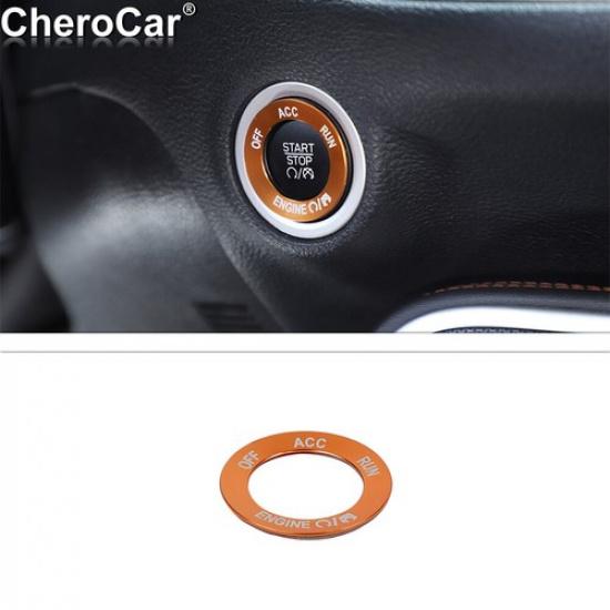 

Engine Start Stop Ignition Button Knob Trim for Dodge Challenger/Charger 2010-20