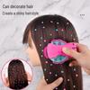 Cross-Border Rhinestone Hair Styling Toy for Girls' Pretend Play