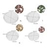 Silicone Tray Molds Epoxy Resin Molds Round Fruit Dish Moulds Silicone Material