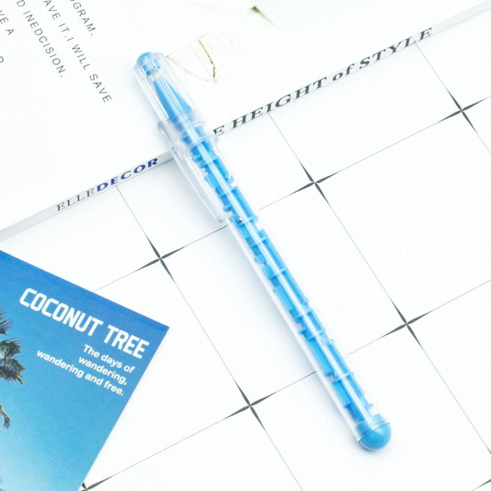 4Pcs Writing Smoothly Puzzle Ballpoint Pen Quick-Drying Neutral Pen Children's Day Gift