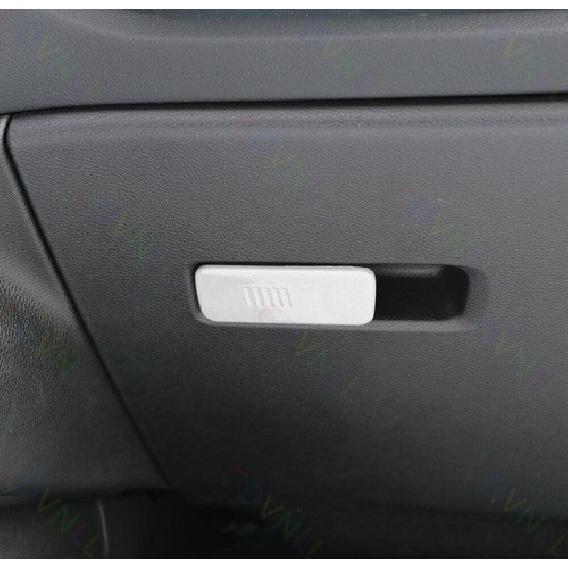 Car Co-Pilot Passenger Handle Strip Trim 1* For Jeep Renegade 2016+ Bright White