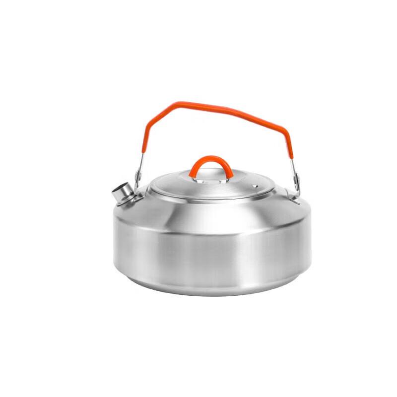 

GOWKE 304 Stainless Steel Outdoor Camping Kettle 1L