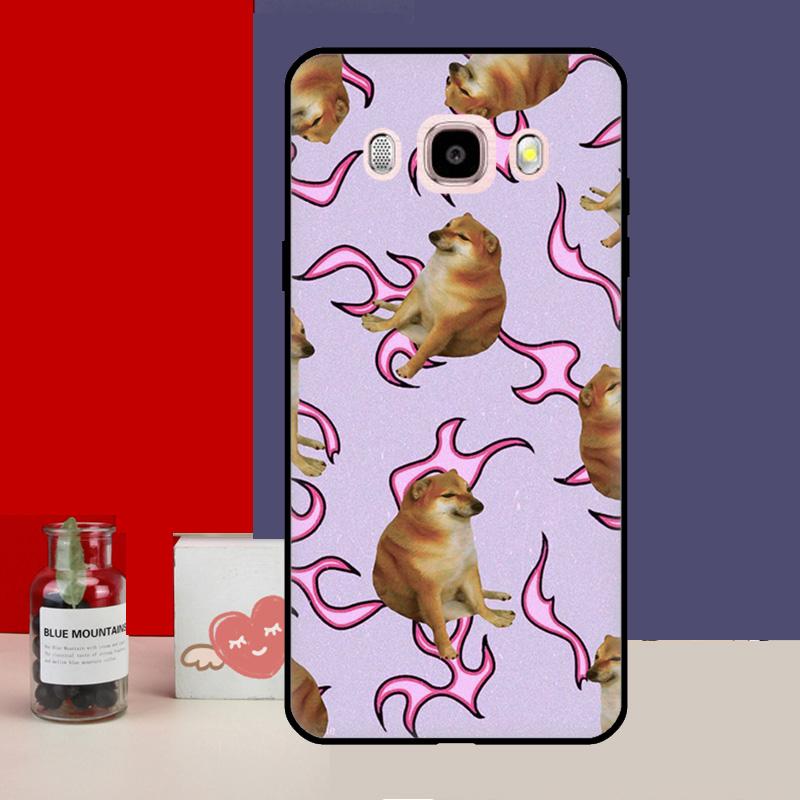 Doge Pes Cheems Meme Pouzdro Pro Samsung Galaxy J7 J5 J3 J1 A3 A5 2017 2016 J4 J6 Plus A6 A7 A8 A9 2018 Zadní Kryt
