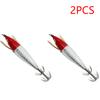3/2/1PCS 5.5g Laser Luminous Floating Horizontal Wood Shrimp Egi Lure Squid Jigging Shrimp Hook Octopus Cuttlefish Fishing Baits