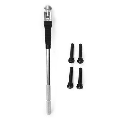 TR418 Car Cranked Tubeless Tire SnapIn Valve Stems Removal Repair Tool Replacement