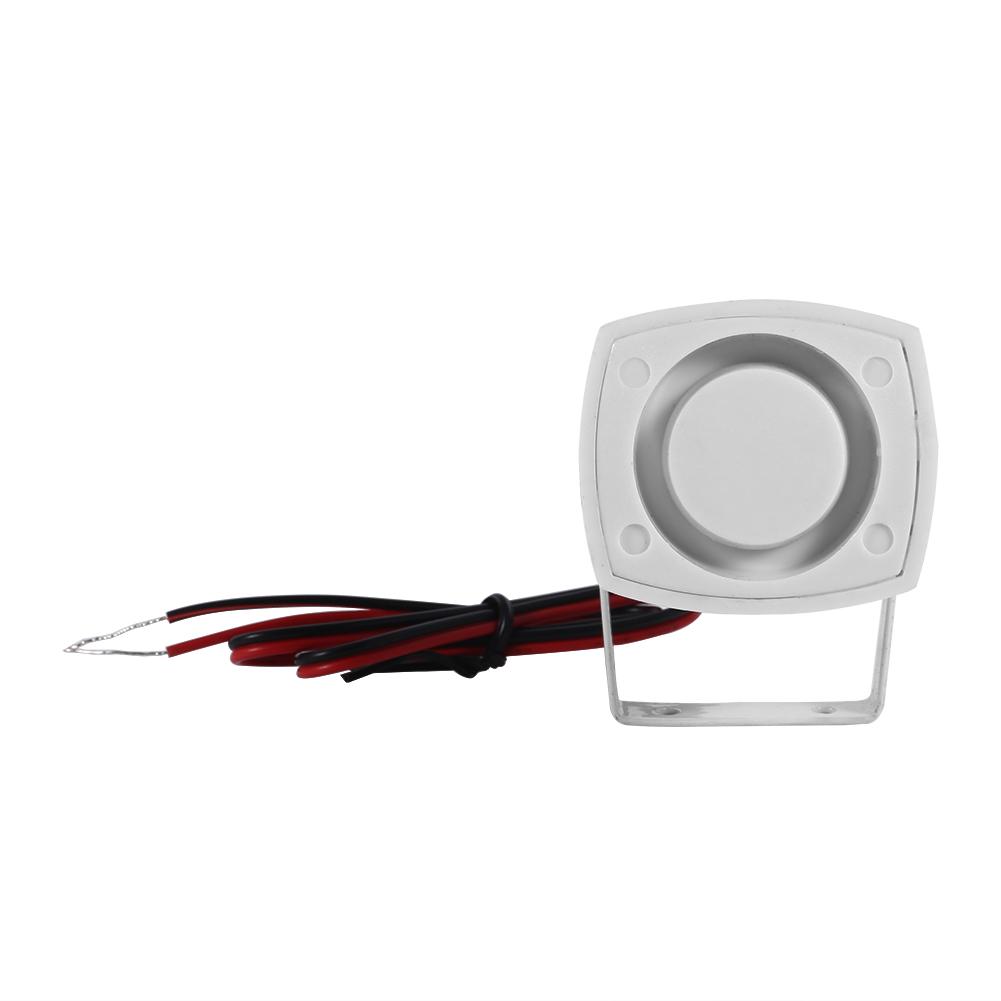 

Проводная мини-сирена для громкой домашней звуковой сигнализации автомобиля с поддержкой 110 дБ DC 12 В