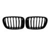 Magickit for 2011 2012 2013 2014 BMW X3 X4 F25 F26 Single Slat Grill Front Kidney Grille Gloss Black Bumper Grill FY6
