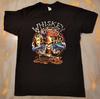 Whiskey Myers Skeleton Cowboy Revolvers Southern Rock Black T-Shirt