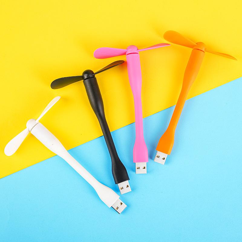 

USB Mini Fan Flexible Bendable Cooling Fan Summer Gadget Portable Hand Fan For Power Bank Laptop PC AC Charger Computer синій