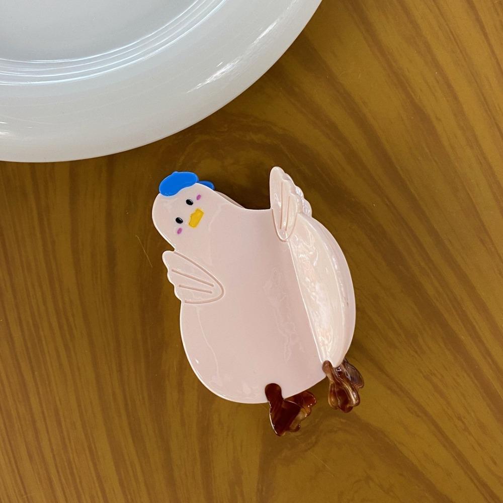 Acetic Acid Acetate Cat Hair Claw Bow Animal Hair Clip Fashion Chick Shark Clip Friends