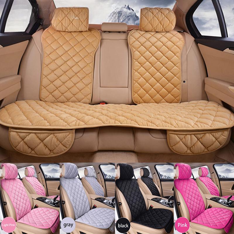 Car Seat Covers Simple Comfortable Car Front Rear Cushion Non-slip Warm Cushion Auto Cushion