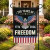 1776-2026 USA 250 Celebration Garden Ag Patriotic American Outdoor Banner RRI