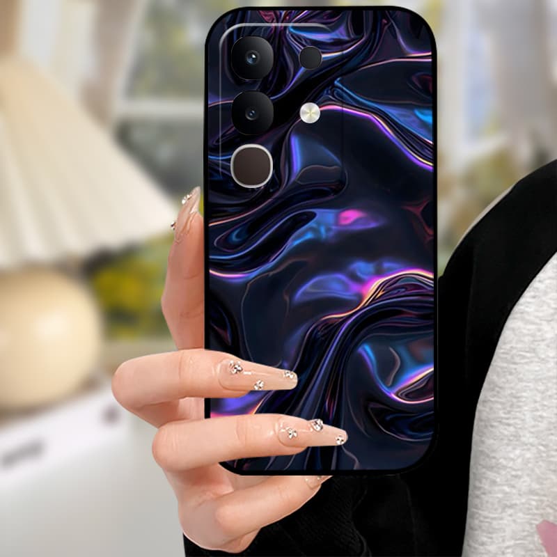 Phone Case For Vivo Y29 4G Cases Soft Silicone Cover For VIVO T4X 5G Fashion Case 2025 Shockproof Cover Full Protector Shells