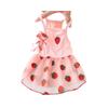 Pet gauze dress, summer thin dress for poodles, teddy bears, bichons, yorkshires, small dogs, cats, and other pets