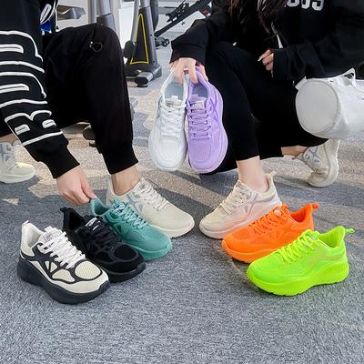 Women's Casual Sneakers Lightweight Walking Shoes Non-Slip Breathable Soft Running Shoes Athletic Workout Gym Sport Jogging Tennis Sneakers for Women