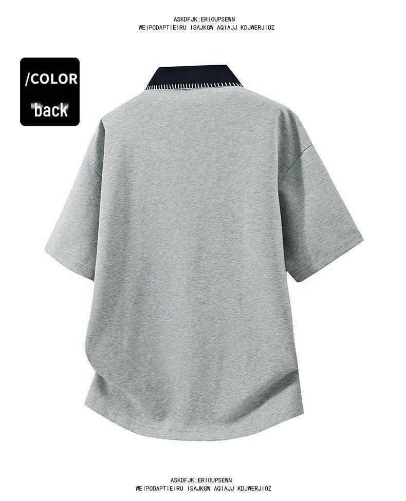 2022 Summer Men's Quick-Dry Ice Silk Polo Shirt