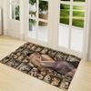 Golden Hair Dream Carpet Rug Soft Washable Antislip Home Living Room Sofa Mats Personalized Christmas Rug