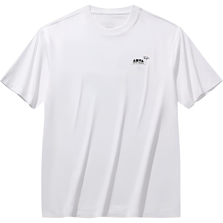 Anta Casual Letter Print Loose Short Sleeve T-Shirt Unisex tops 172628106-1 S