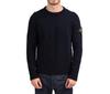 STONE ISLAND Compass Patch Round Neck Pullover Sweater