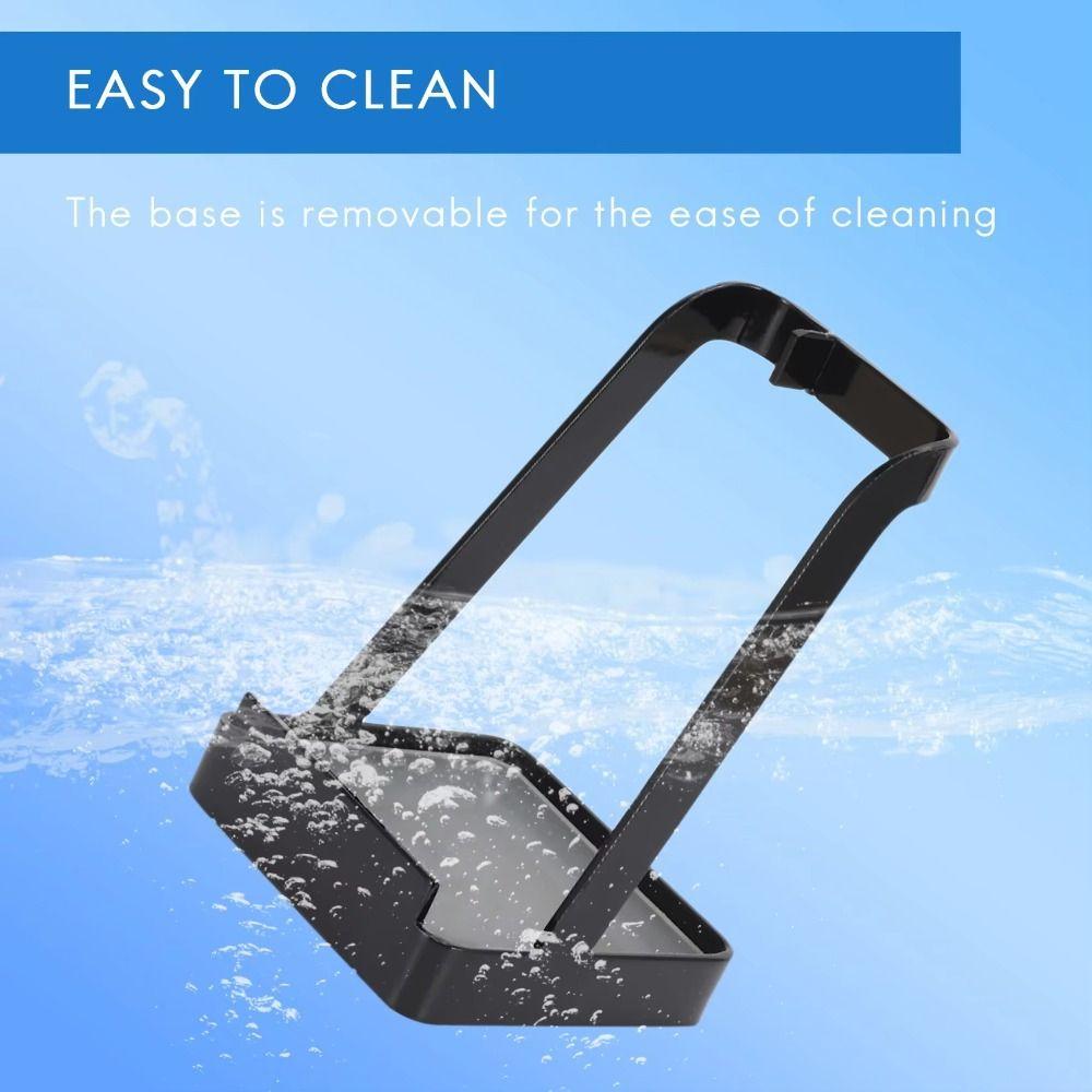 Multi-Function Pot Cover Shelf with Tray Pot Lid Organizer Rack Lid and Spoon Rest Holder  Mobile