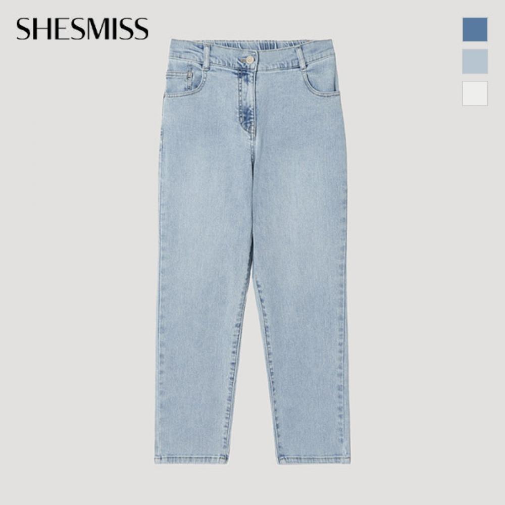 [She S miSS] Back Banding Baggy Denim pantS SSmSlp22050