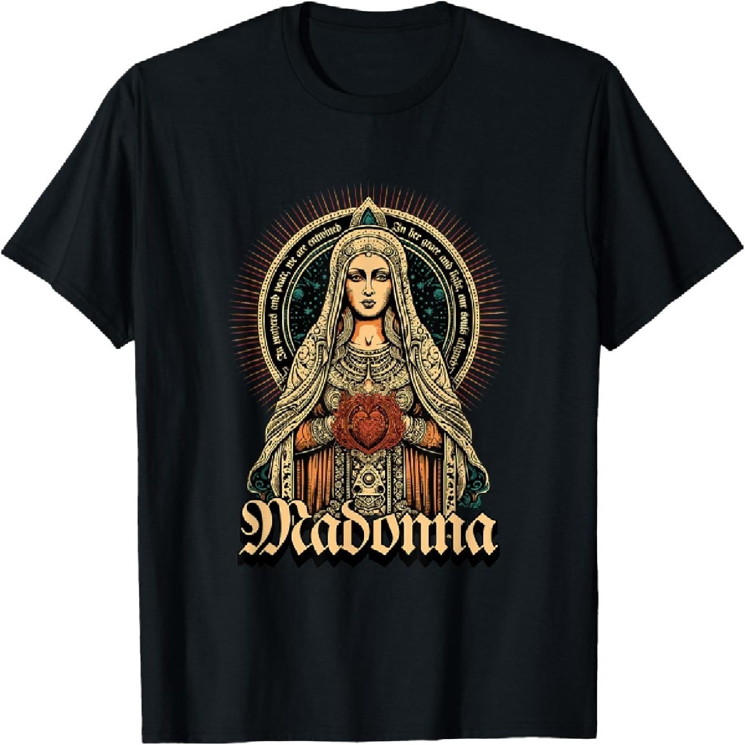 Футболка Мадонны XXXXXL чёрный