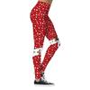Fashion Christmas Print Fitness Sports Hip Lifting High Waist Bottom Pants Women Yoga Pants