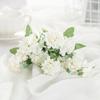 Artificial Flowers Silk Hydrangea Bouquet Home Room Wedding Bridal Bouquets Outdoor Garden Festival Party Diy GiftBox Decoration
