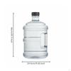 7.5L Water Jug Portable PC Barrel Food Grade Household Storage Clear 5L Premium