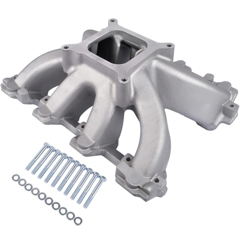 AP02 28097 Cathedral Port Single Plane Intake Manifold for GM III LS1/LS2/4.8/5.3/6.0 RPM 3,500-8,000