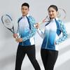 Unisex Long Sleeve Sports Jacket: Badminton, Coaching & Running Training Suit, Sports Event Entrance Wear