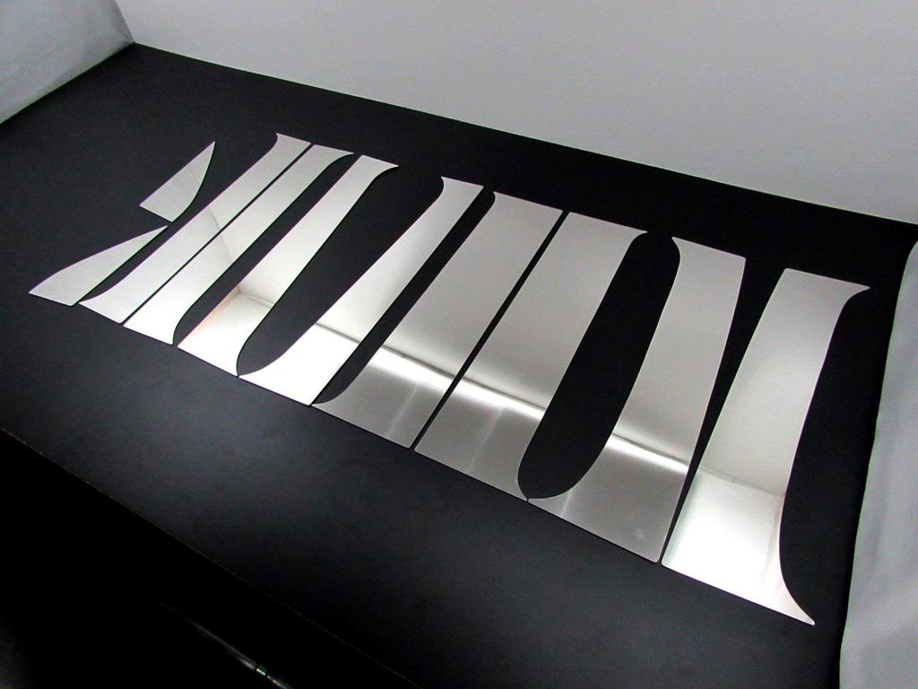 BRIGHTZ Stainless Steel Pillar Panels for the Hijet Cargo Hybrid S320V No Visor Set 320 Hijet Cargo Hijet Cargo Hybrid Ultra-Mirror (S320V Modified),