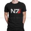 Retro TShirt For Men Mass Effect ME1 Game Clothing Fashion T Shirt 100 Cotton Print Loose Creative Gift