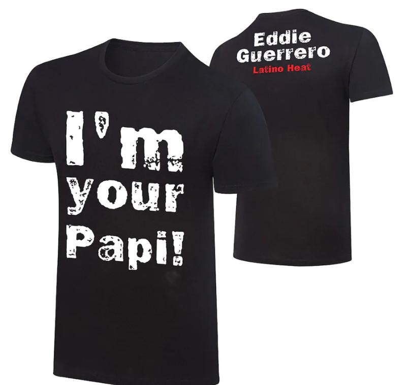 Черный Эдди Герреро Я твой Папи! Футболка Унисекс Футболка S