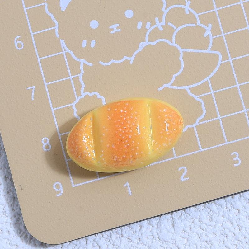 Cartoon Cream Food Toy Shoes, Creative Patterned Accessories, Resin Hair Clip Ornaments